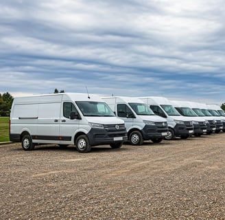 Malinois Logistics cargo van detail